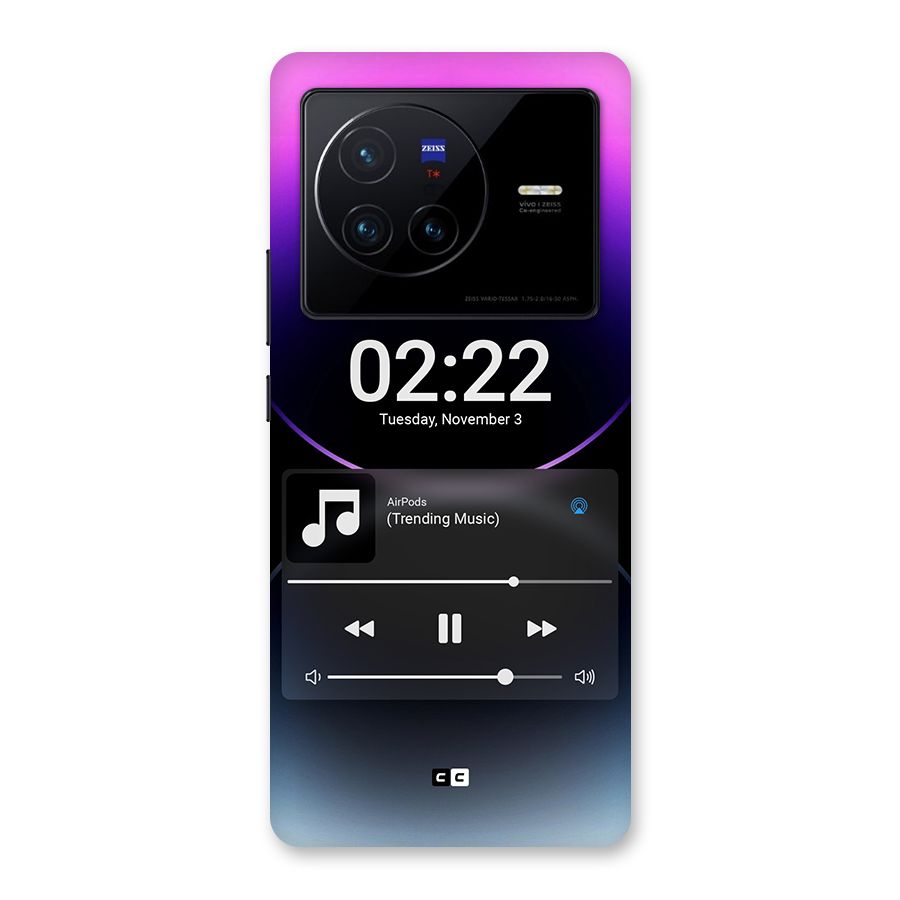 Trending Music Back Case for Vivo X80