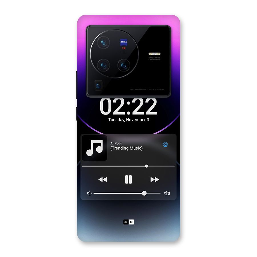 Trending Music Back Case for Vivo X80 Pro