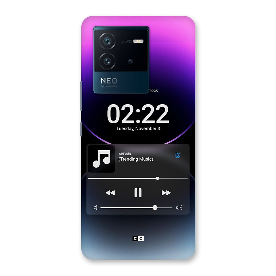 Trending Music Back Case for Vivo iQOO Neo 6 5G