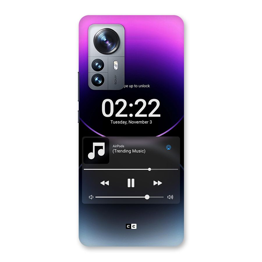 Trending Music Back Case for Xiaomi 12 Pro
