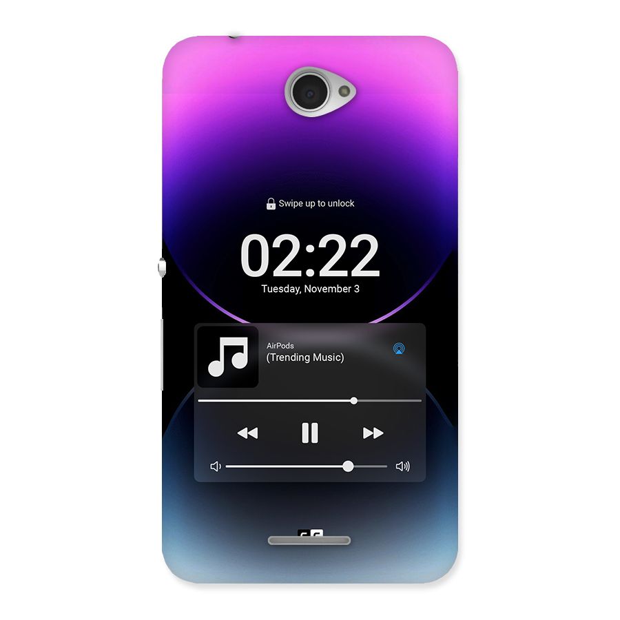 Trending Music Back Case for Xperia E4