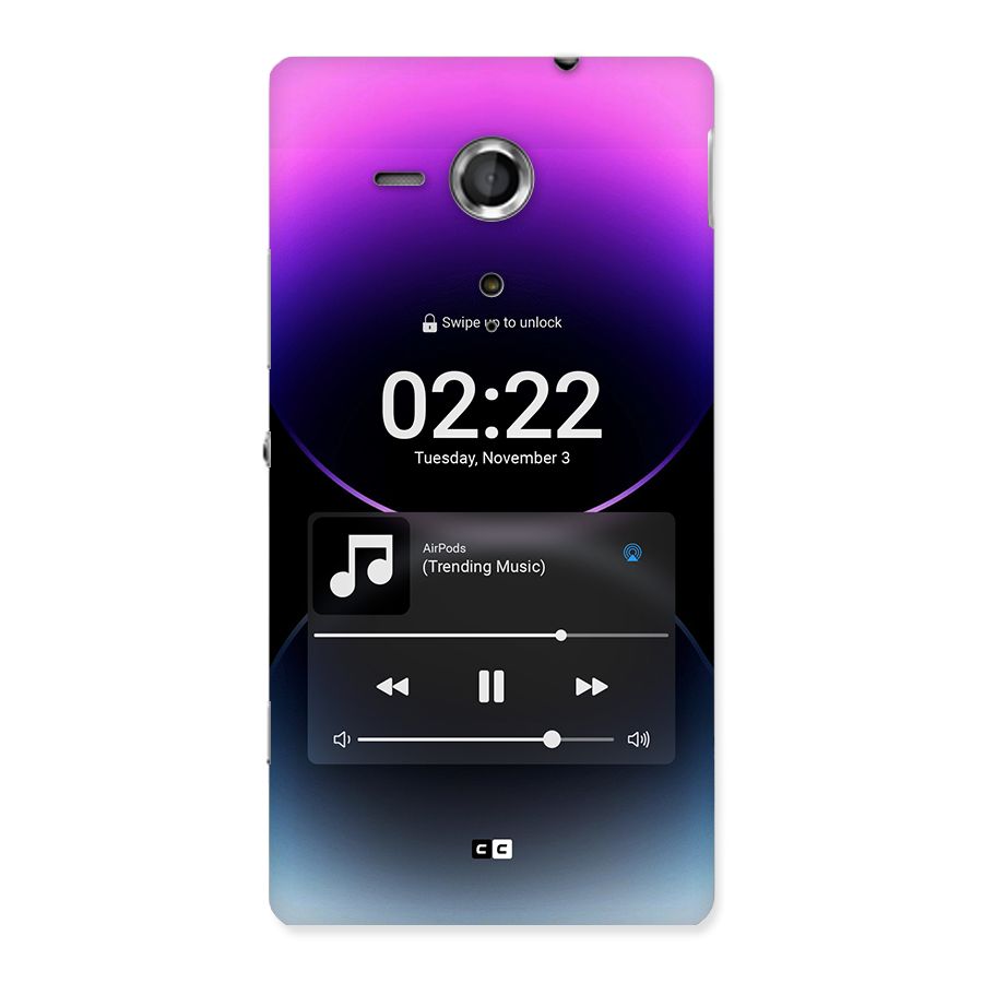 Trending Music Back Case for Xperia Sp