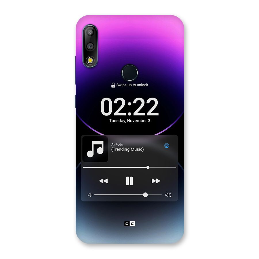 Trending Music Back Case for Zenfone Max Pro M2