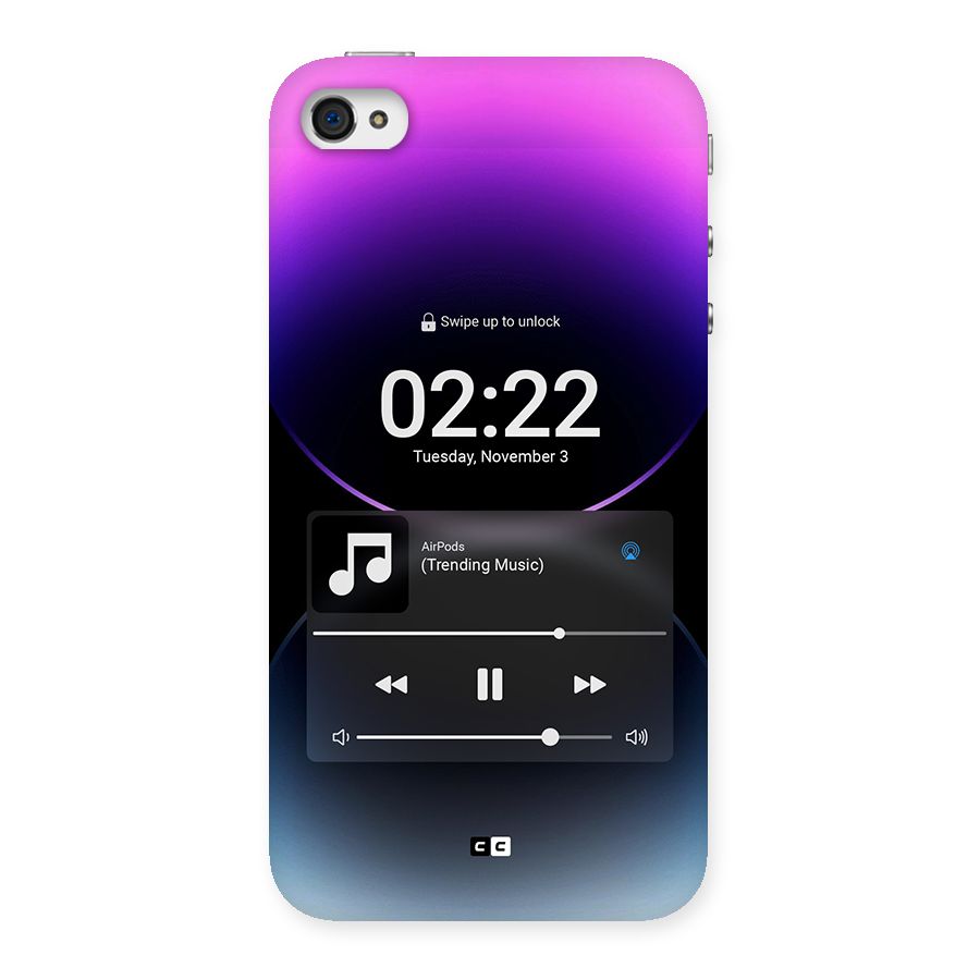 Trending Music Back Case for iPhone 4 4s