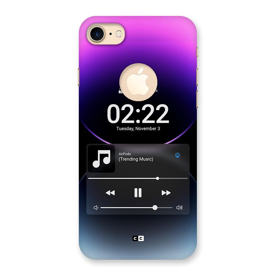 Trending Music Back Case for iPhone 7 Logo Cut