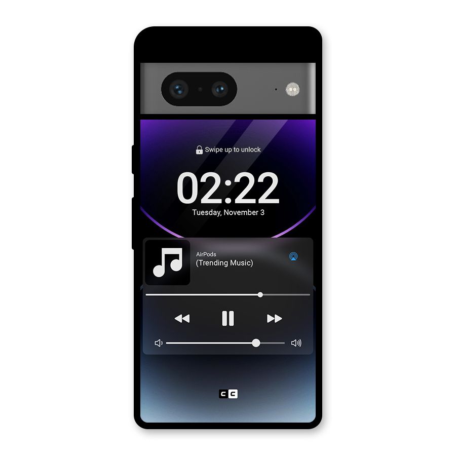 Trending Music Glass Back Case for Google Pixel 7