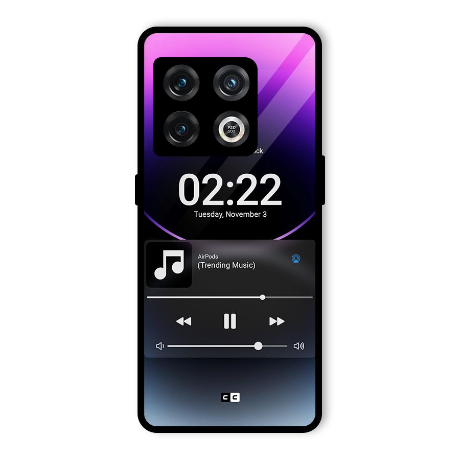 Trending Music Glass Back Case for OnePlus 10 Pro 5G