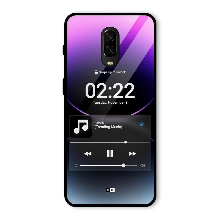 Trending Music Glass Back Case for OnePlus 6T