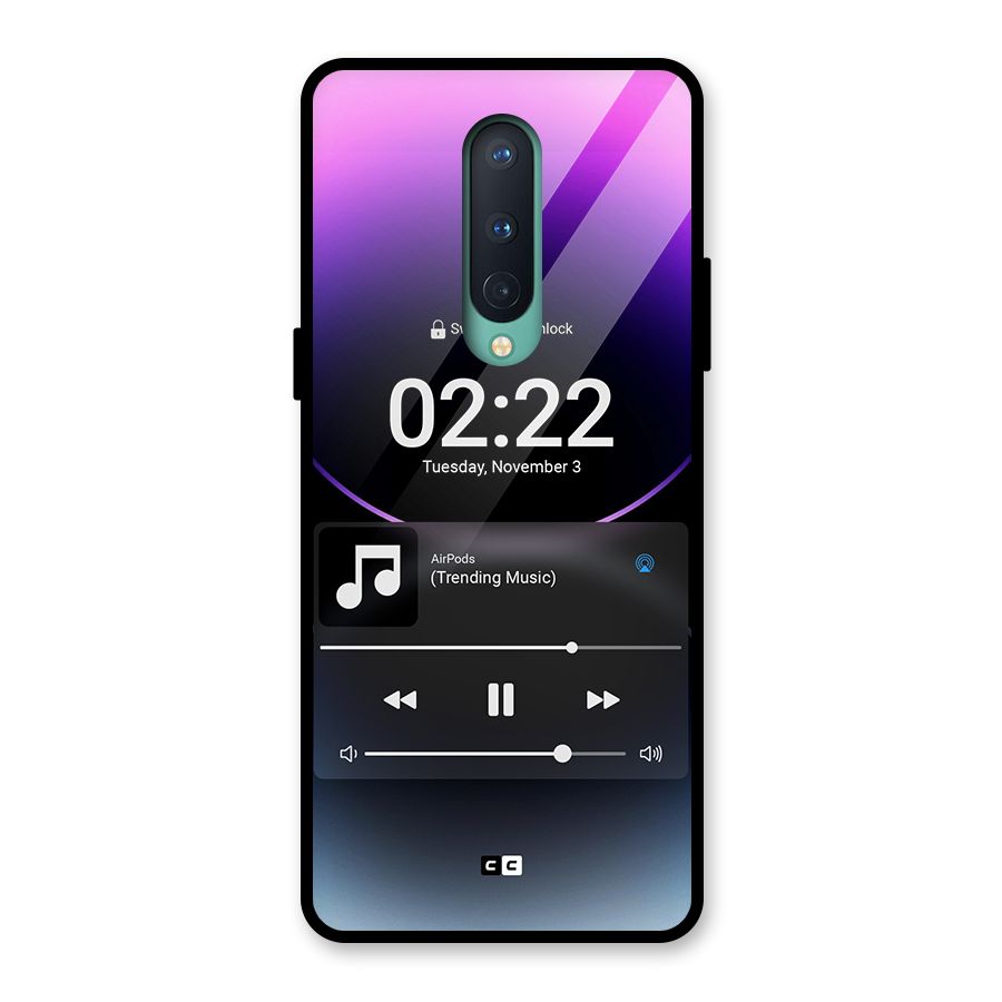 Trending Music Glass Back Case for OnePlus 8
