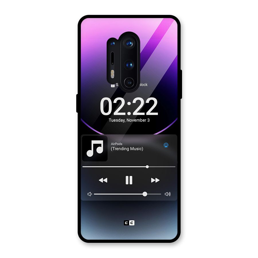 Trending Music Glass Back Case for OnePlus 8 Pro