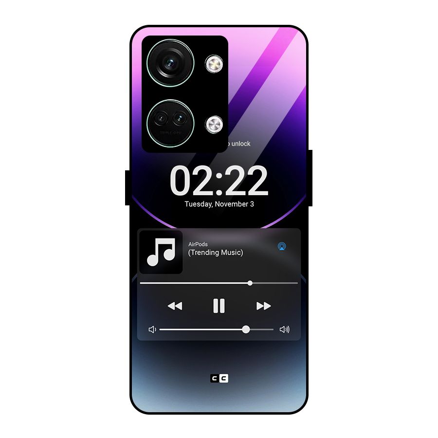 Trending Music Glass Back Case for Oneplus Nord 3