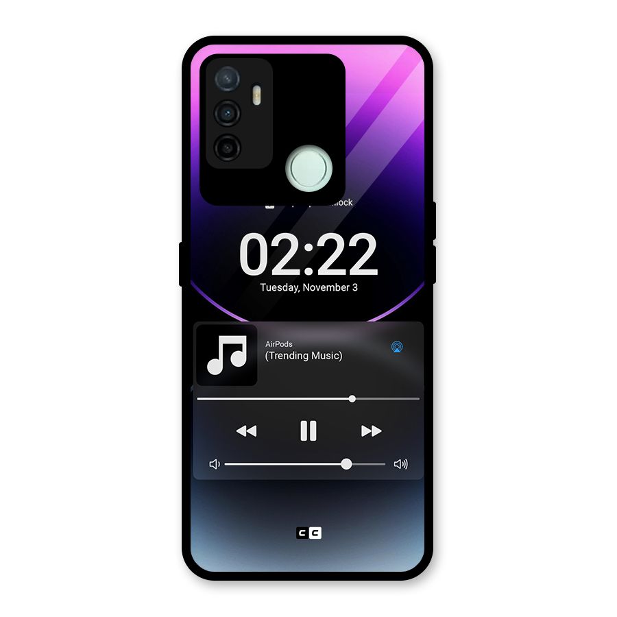 Trending Music Glass Back Case for Oppo A53