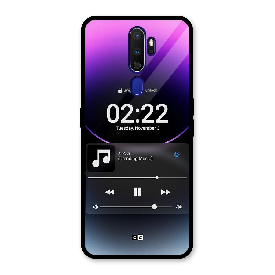 Trending Music Glass Back Case for Oppo A9 (2020)