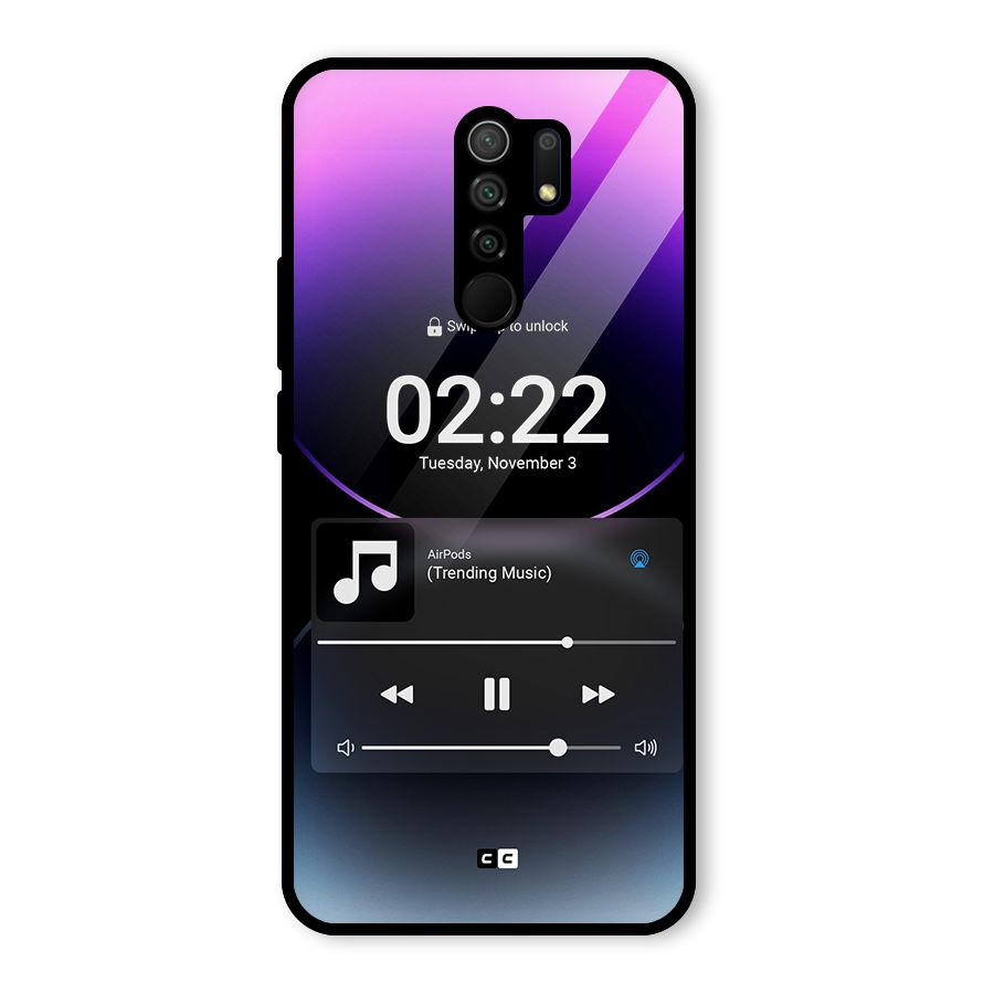 Trending Music Glass Back Case for Poco M2