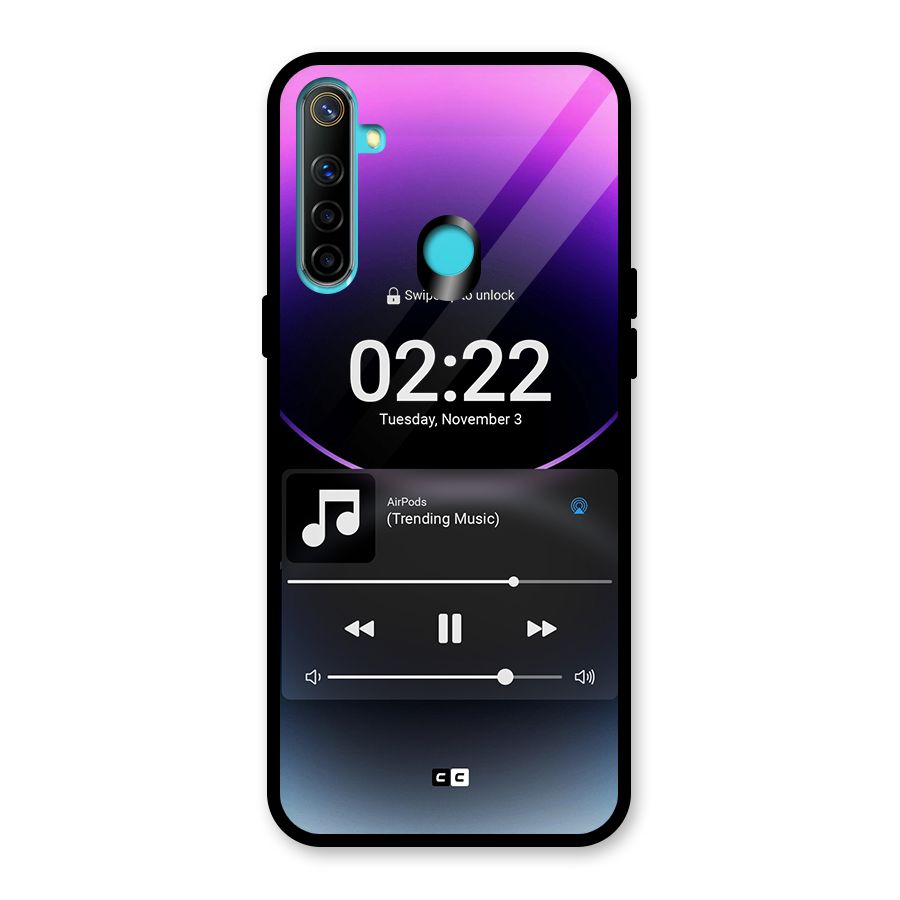 Trending Music Glass Back Case for Realme 5i
