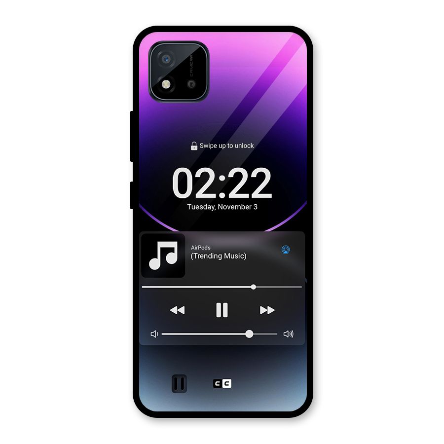 Trending Music Glass Back Case for Realme C11 2021