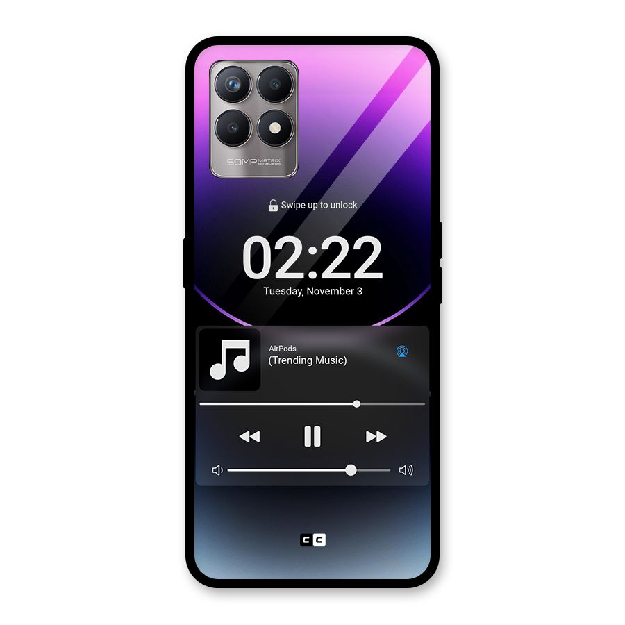 Trending Music Glass Back Case for Realme Narzo 50