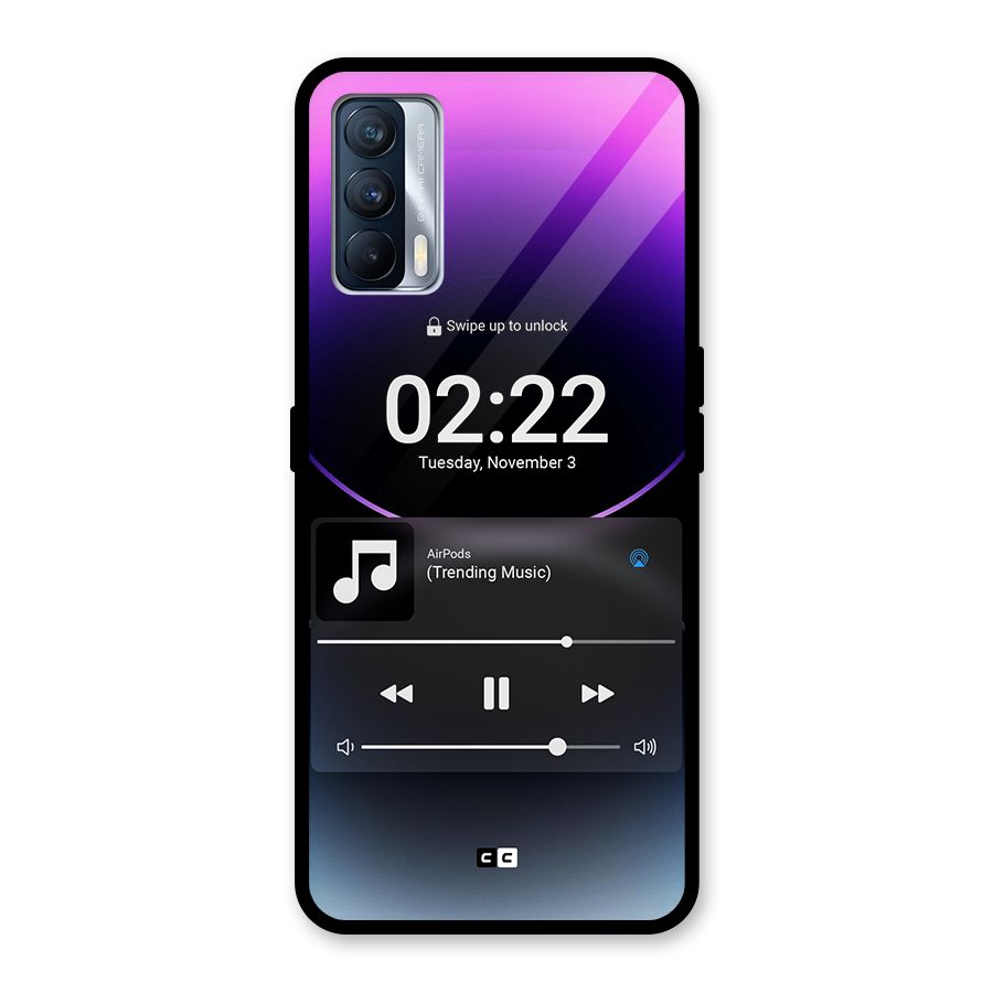 Trending Music Glass Back Case for Realme X7