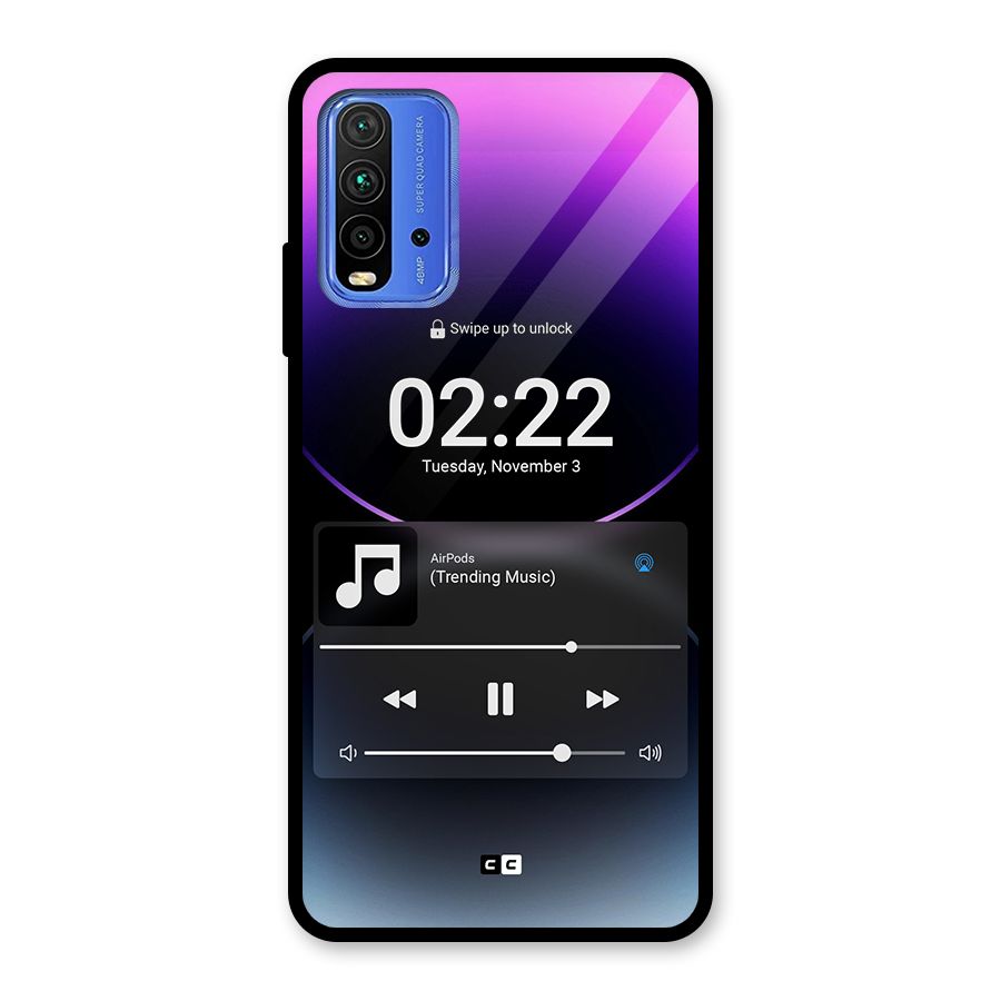 Trending Music Glass Back Case for Redmi 9 Power