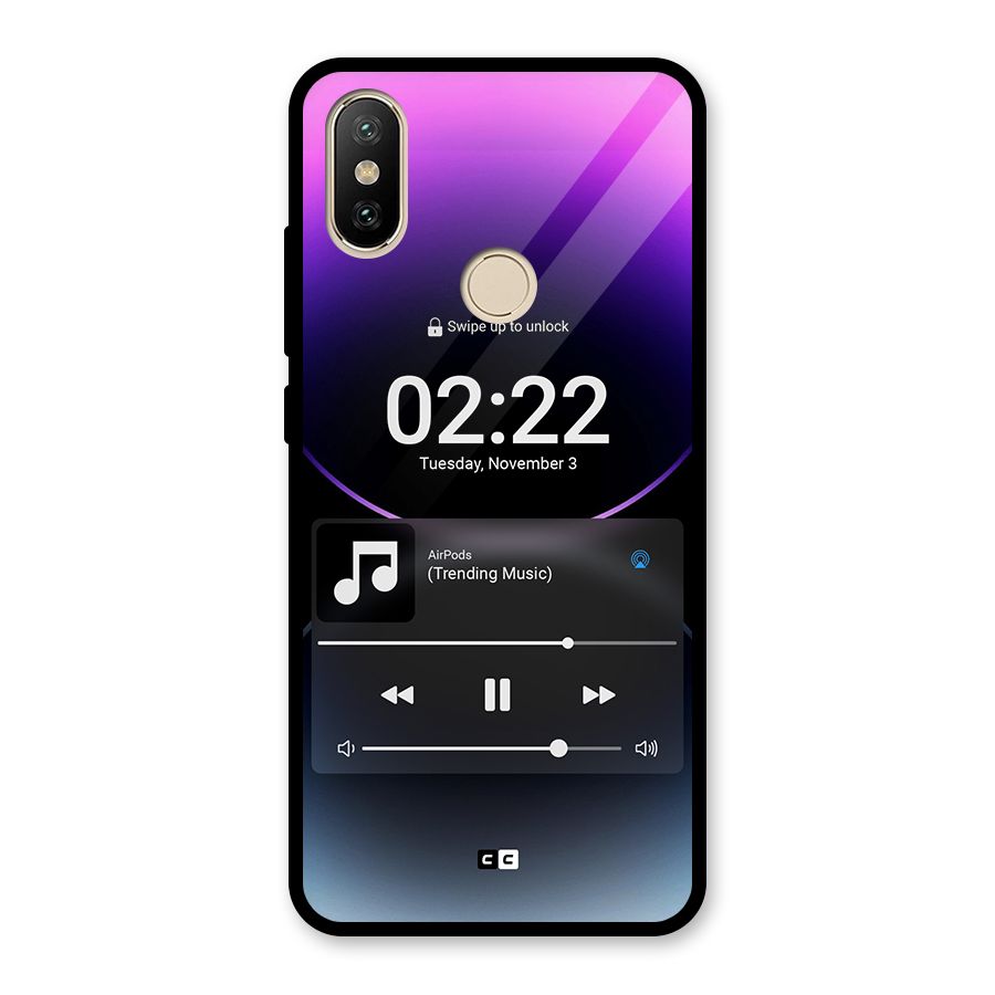 Trending Music Glass Back Case for Redmi A2