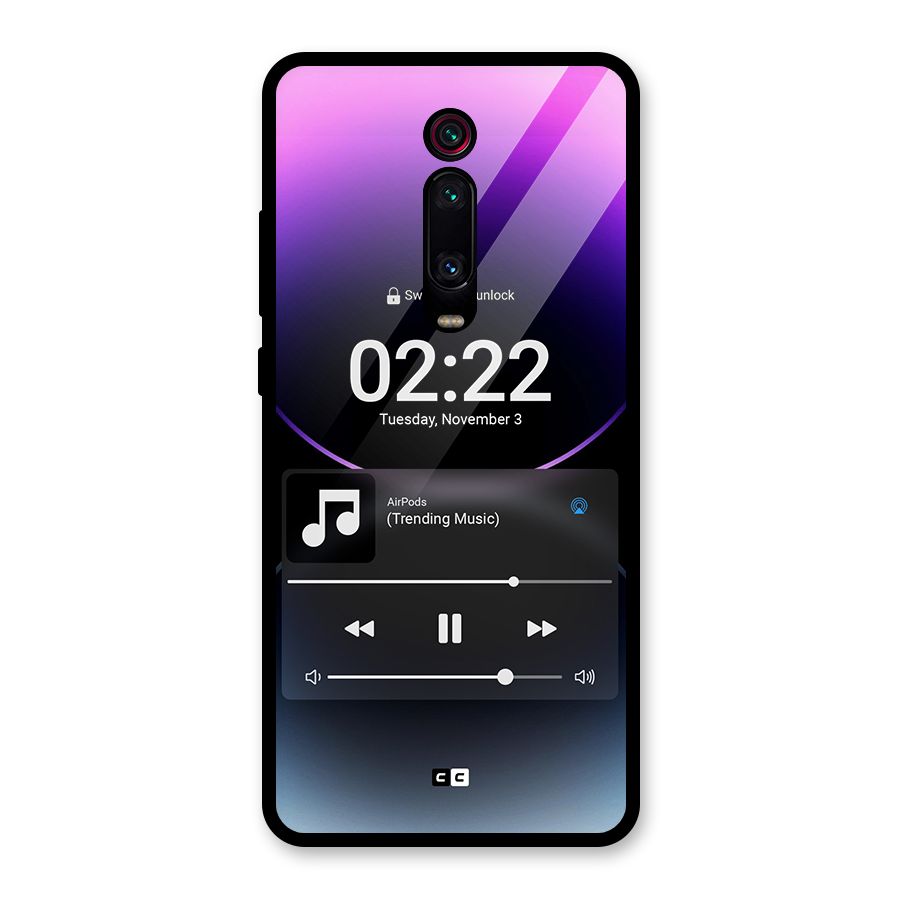 Trending Music Glass Back Case for Redmi K20