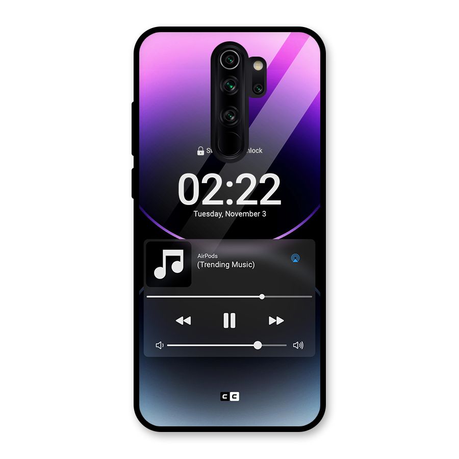 Trending Music Glass Back Case for Redmi Note 8 Pro