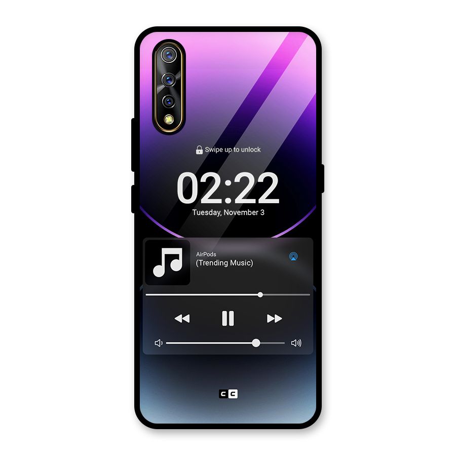 Trending Music Glass Back Case for Vivo S1