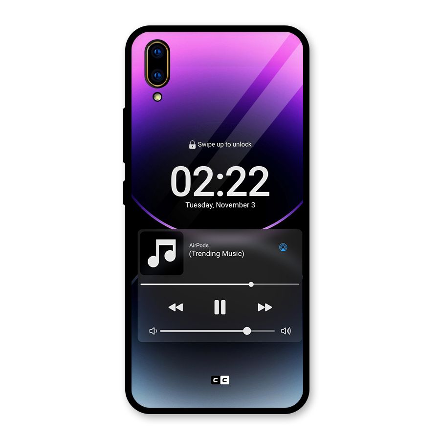Trending Music Glass Back Case for Vivo V11 Pro
