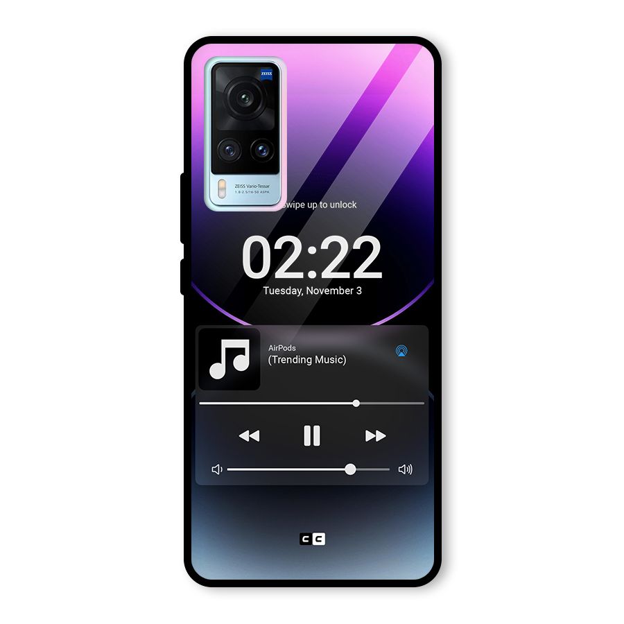 Trending Music Glass Back Case for Vivo X60