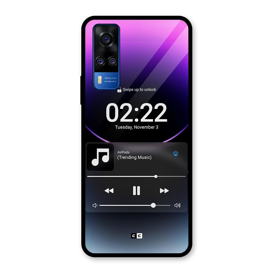 Trending Music Glass Back Case for Vivo Y31