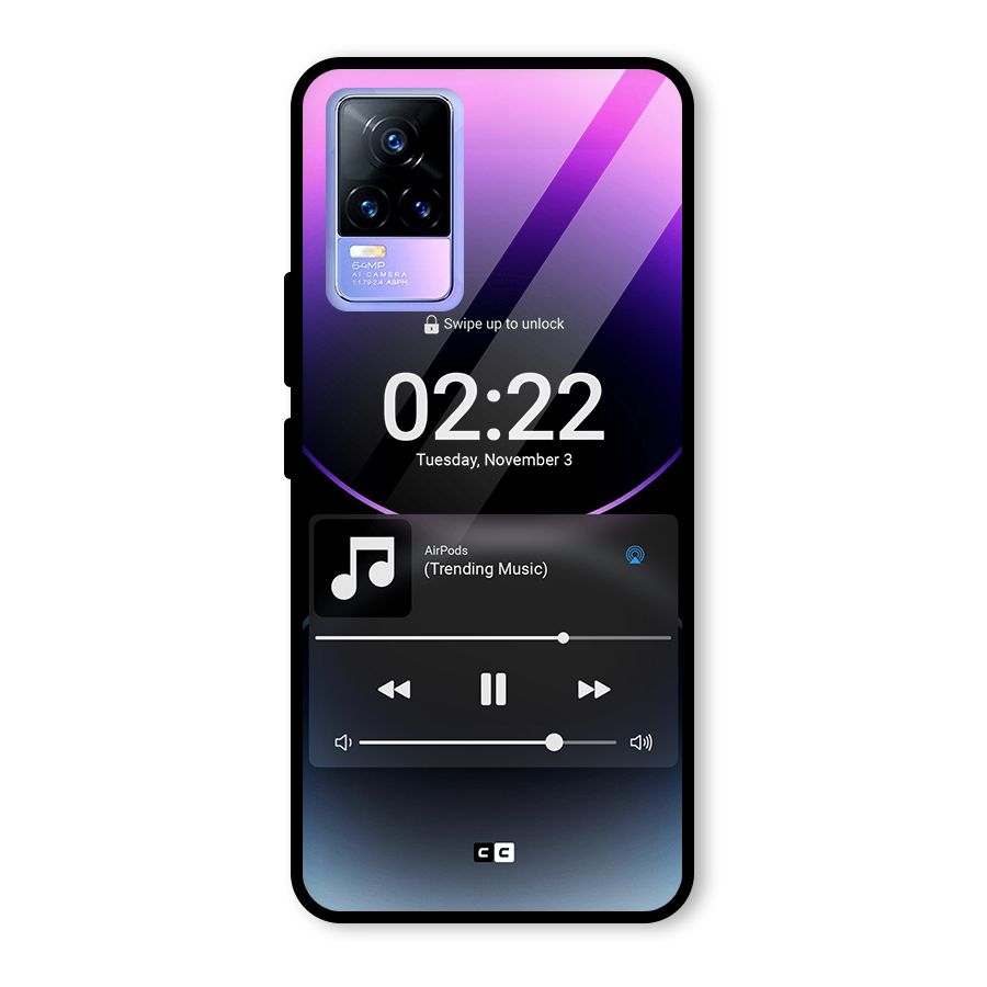Trending Music Glass Back Case for Vivo Y73