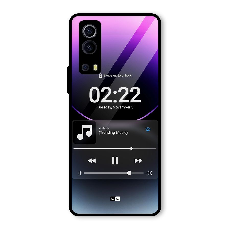 Trending Music Glass Back Case for Vivo iQOO Z3