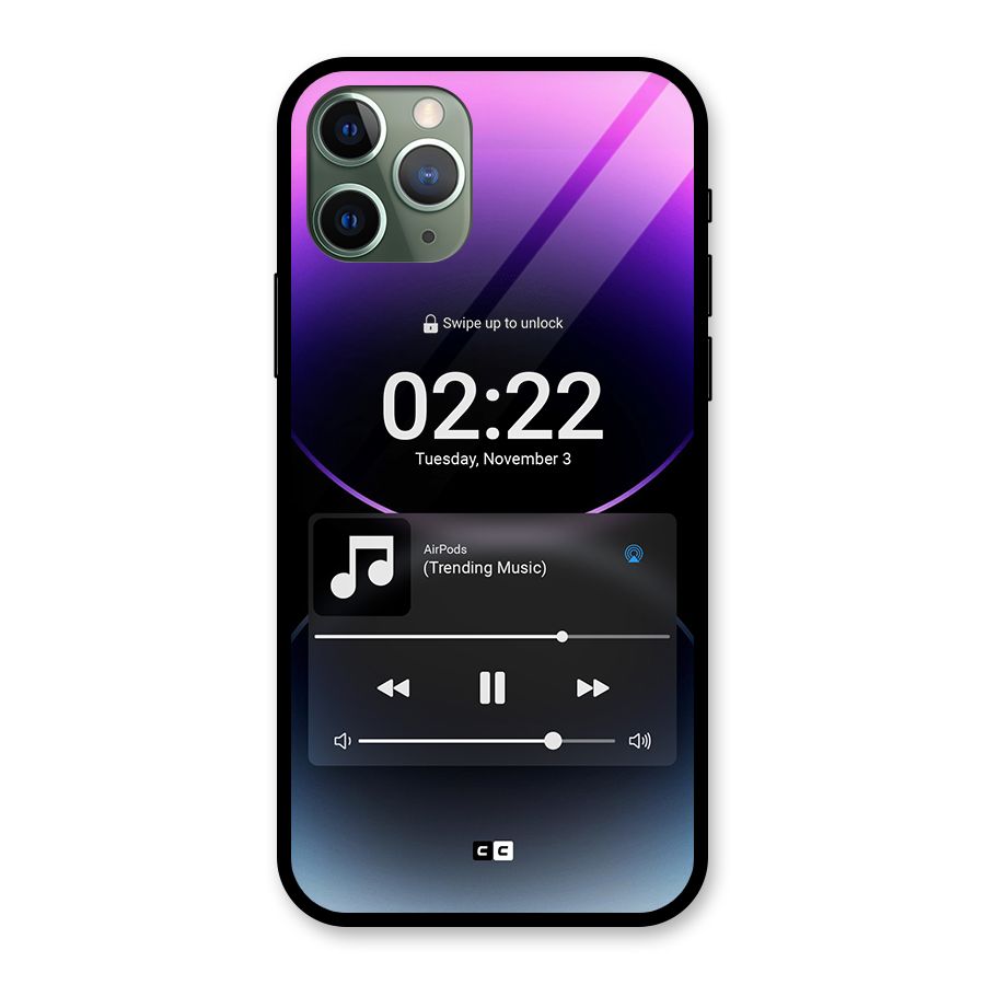 Trending Music Glass Back Case for iPhone 11 Pro
