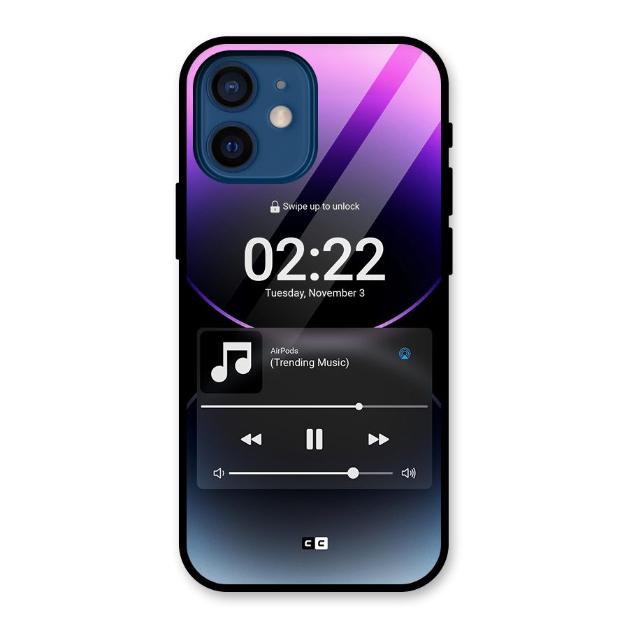 Trending Music Glass Back Case for iPhone 12 Mini