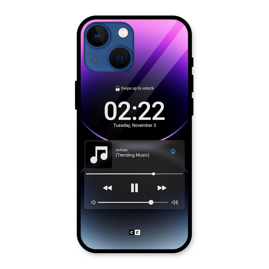 Trending Music Glass Back Case for iPhone 13 Mini