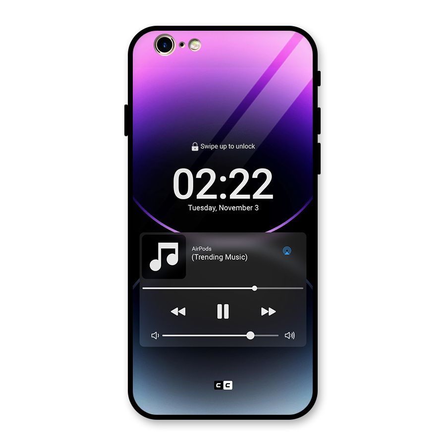 Trending Music Glass Back Case for iPhone 6 6S