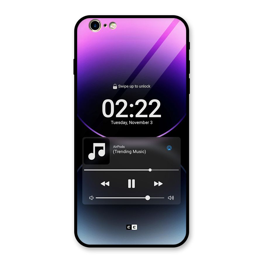 Trending Music Glass Back Case for iPhone 6 Plus 6S Plus
