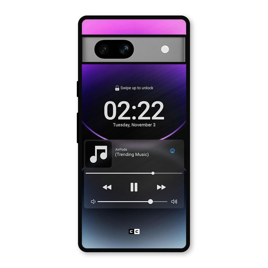 Trending Music Metal Back Case for Google Pixel 7a