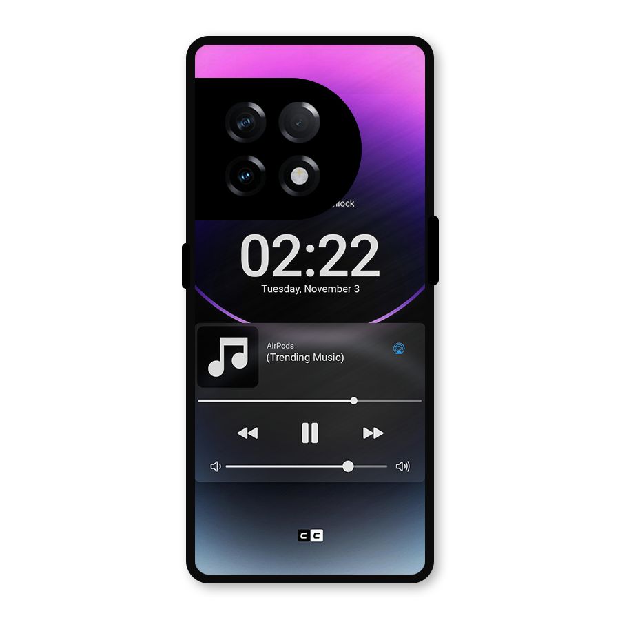 Trending Music Metal Back Case for OnePlus 11R