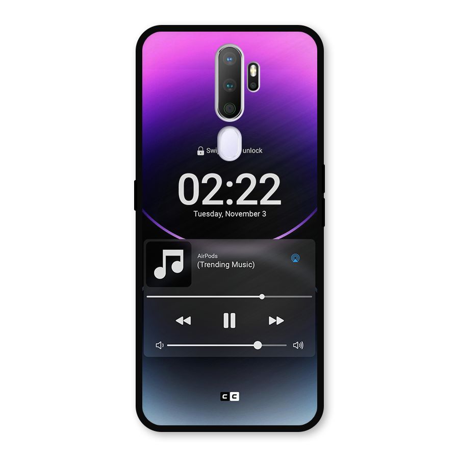 Trending Music Metal Back Case for Oppo A5 (2020)