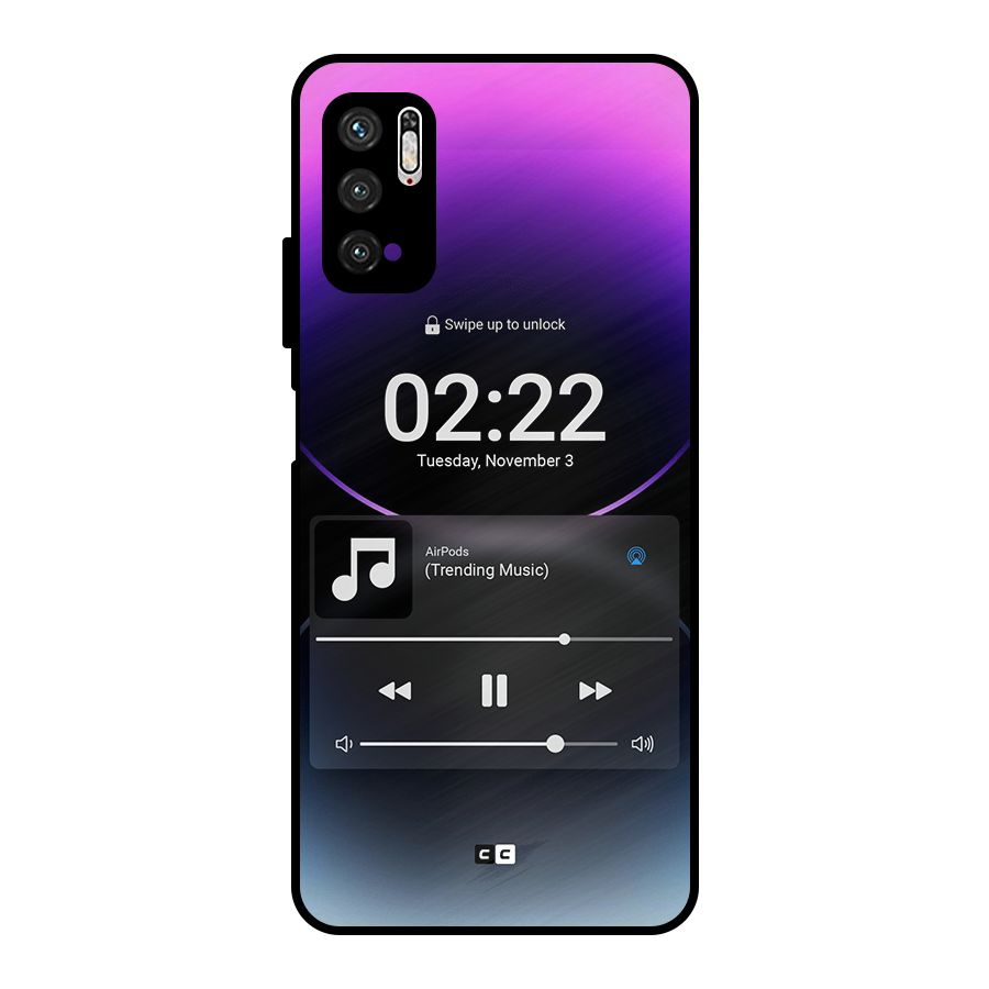 Trending Music Metal Back Case for Poco M3 Pro 5G
