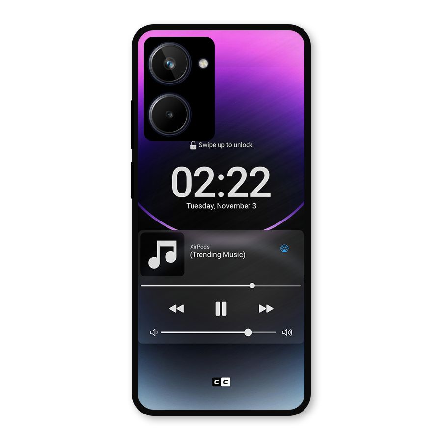 Trending Music Metal Back Case for Realme 10