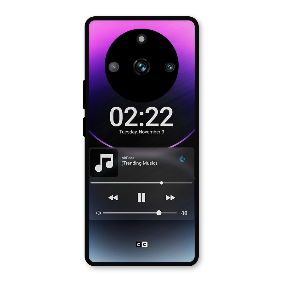 Trending Music Metal Back Case for Realme 11 Pro Plus