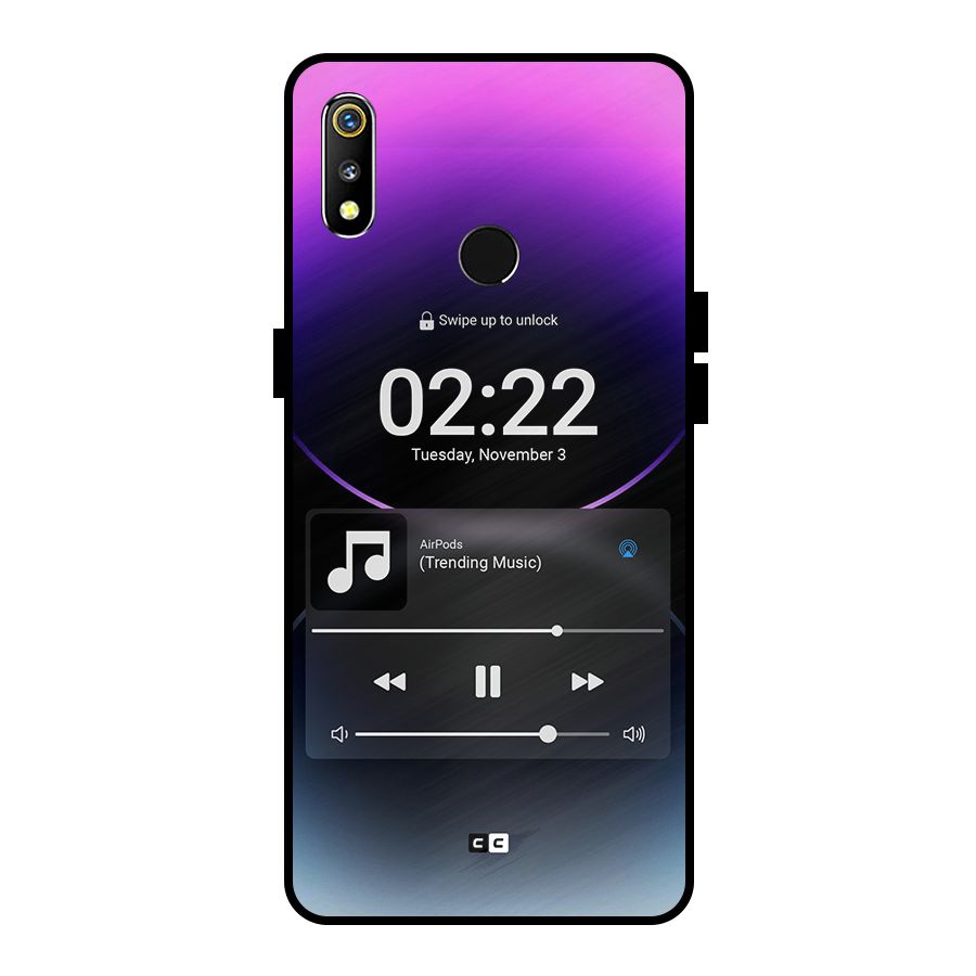 Trending Music Metal Back Case for Realme 3i