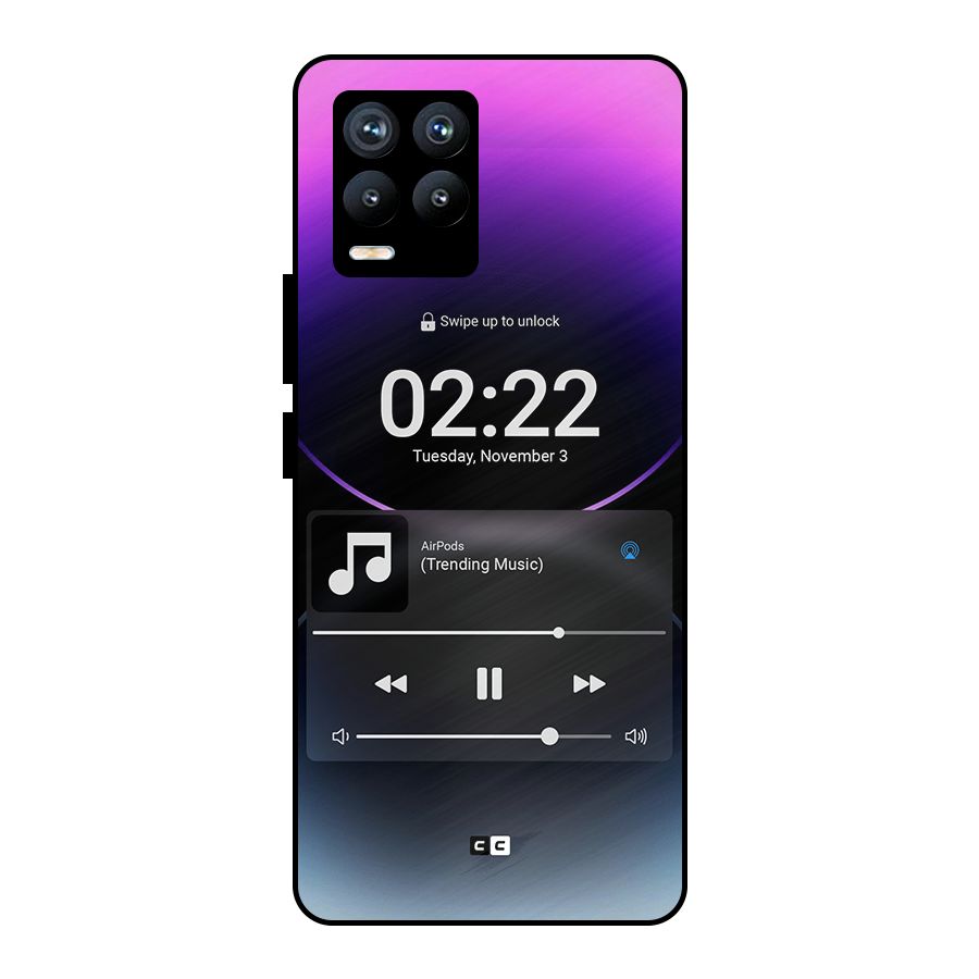 Trending Music Metal Back Case for Realme 8 Pro