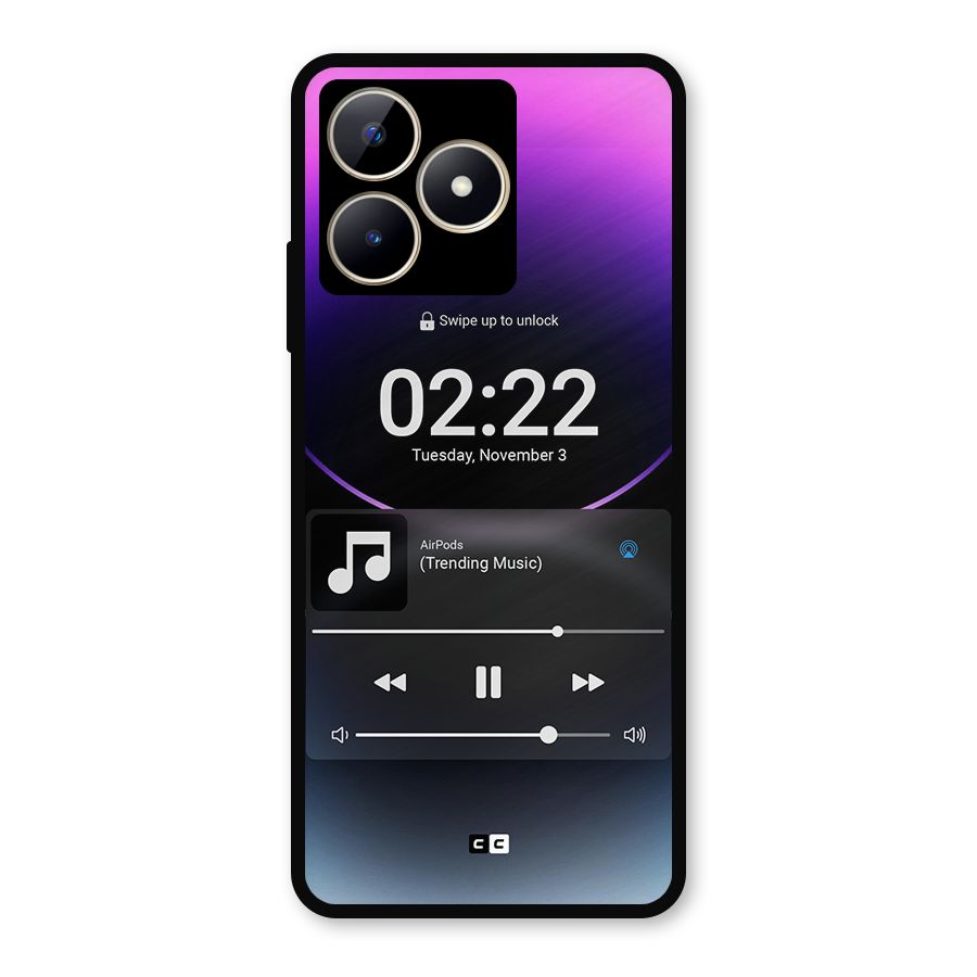 Trending Music Metal Back Case for Realme C53