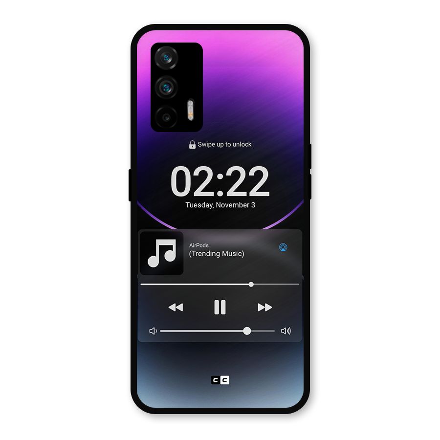 Trending Music Metal Back Case for Realme GT 5G