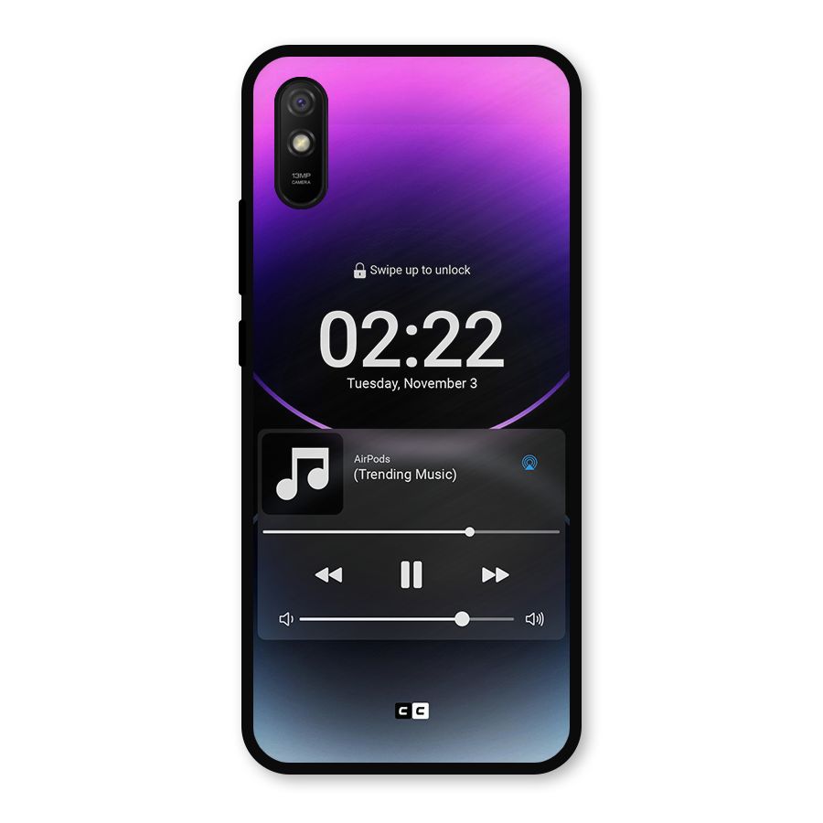 Trending Music Metal Back Case for Redmi 9a