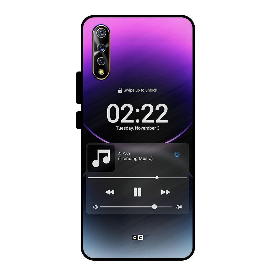 Trending Music Metal Back Case for Vivo S1