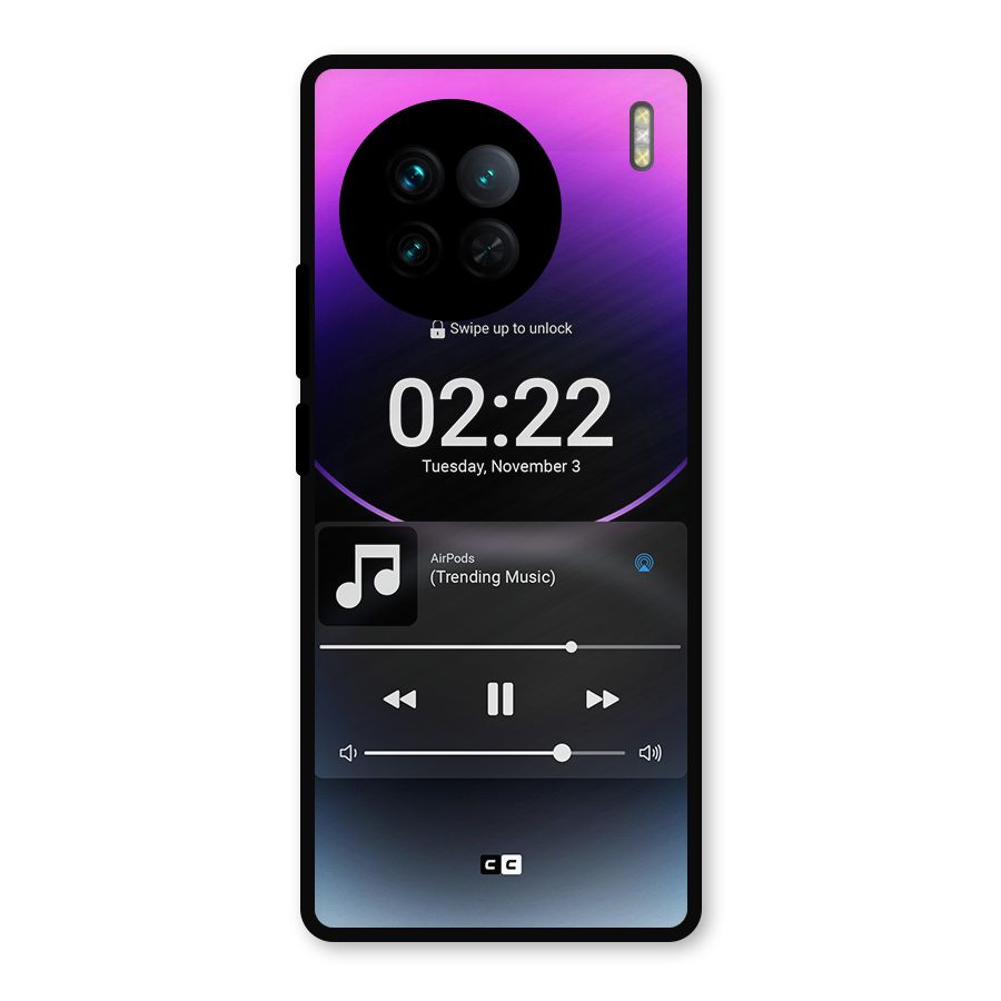 Trending Music Metal Back Case for Vivo X90